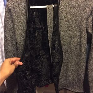 Armani reversible jacket sweater