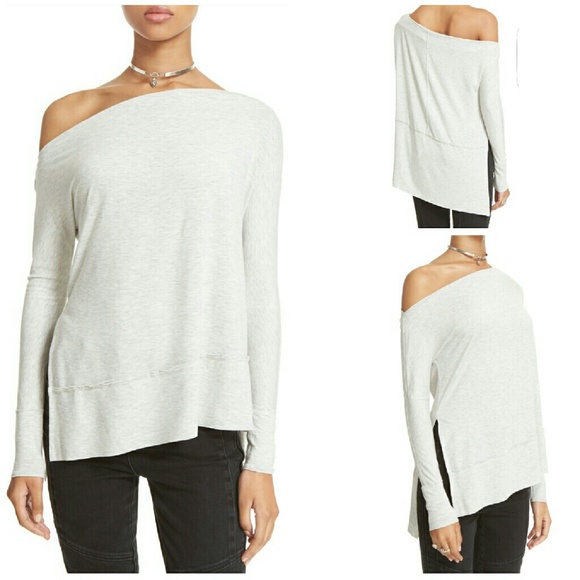 NWOT Free People 'Luna' Long Sleeve Tee