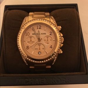 Michael Kors Blair Rose Gold-Tone Stainless Steel