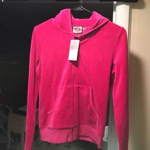 Pink hoodie