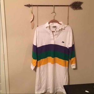 Brand new Mardi Gras Perlis shirt dress