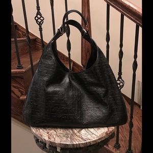 Tory Burch Dafina Lux T Embossed Handbag