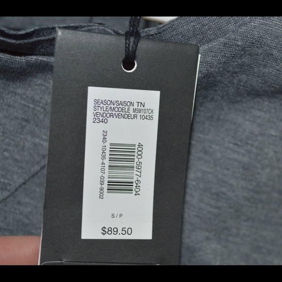 Armani Exchange short-sleeve grey shirt - Picture 3 of 4