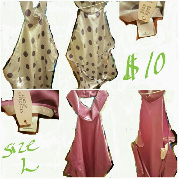 Halter, silk, sleeveless, ties in back