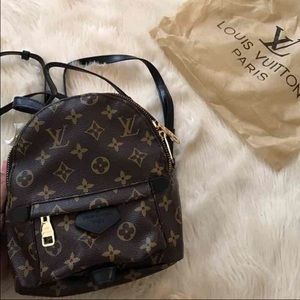 LV Mini monogram Backpack