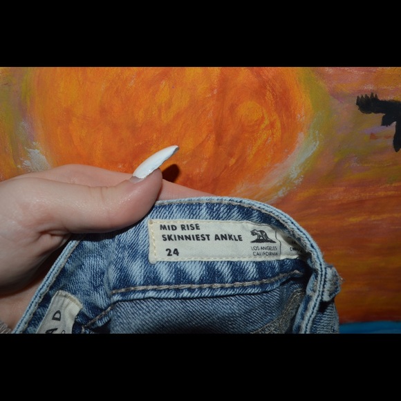 Blue distressed jeans - Picture 4 of 4