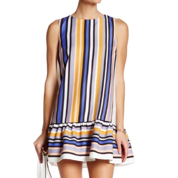⚡️HOST PICK 1/23!!⚡️  Ruffled Striped dress - Picture 3 of 3