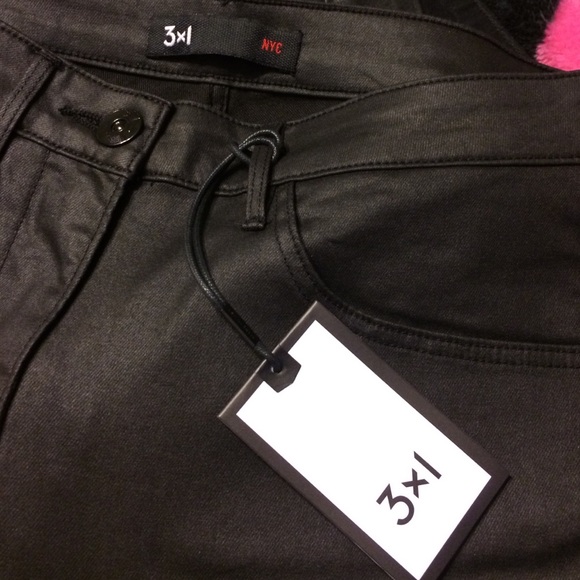 3x1 Coated Skinny Jeans - Picture 2 of 3