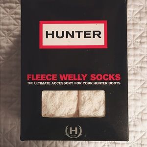 Hunter Tall Fleece Welly Socks