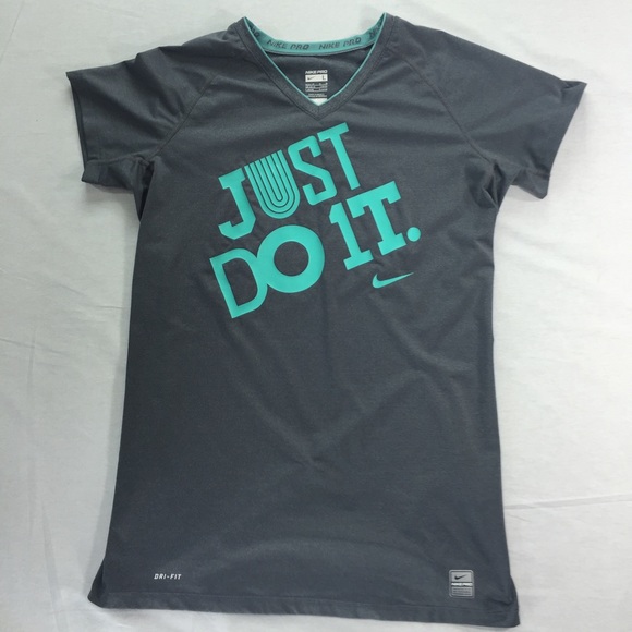 Nike Just Do It V-neck Dri-Fit Top
