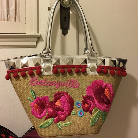 Authentic Betsey Johnson "Betseyville" Tote