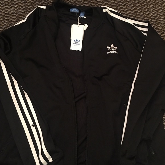 Adidas Track jacket- S/L -NEW WITH TAGS