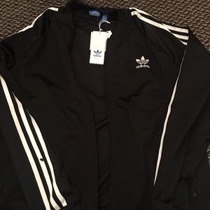 Adidas Track jacket- S/L -NEW WITH TAGS