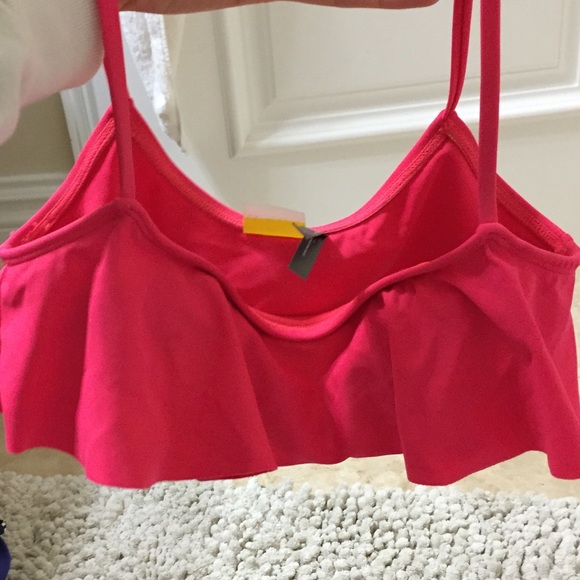 La hearts bikini top