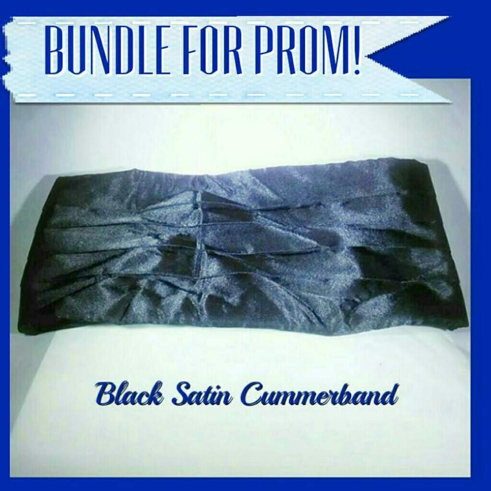 🤑SOLD🤑Satin Tuxedo Cummerbund