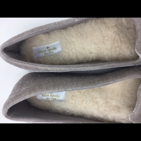🎉HP Kate Spade ♠️ Bow Slippers House Shoes SZ 10 - Picture 2 of 4