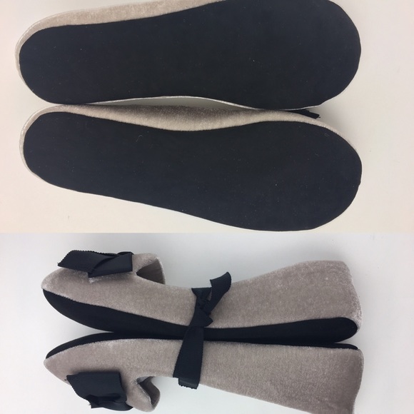🎉HP Kate Spade ♠️ Bow Slippers House Shoes SZ 10 - Picture 3 of 4