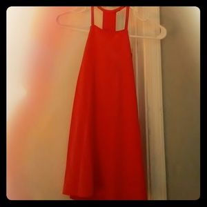 Beautiful orange sleeveless top