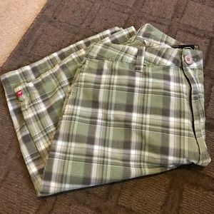 Men's plaid shorts