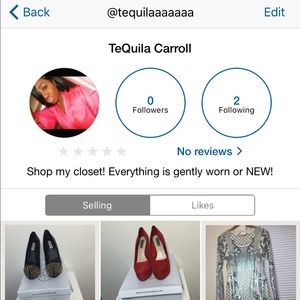 Selling my closet on DEPOP