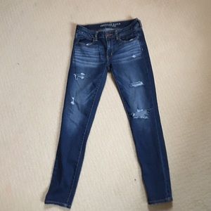 American Eagle Jeggings Medium Wash