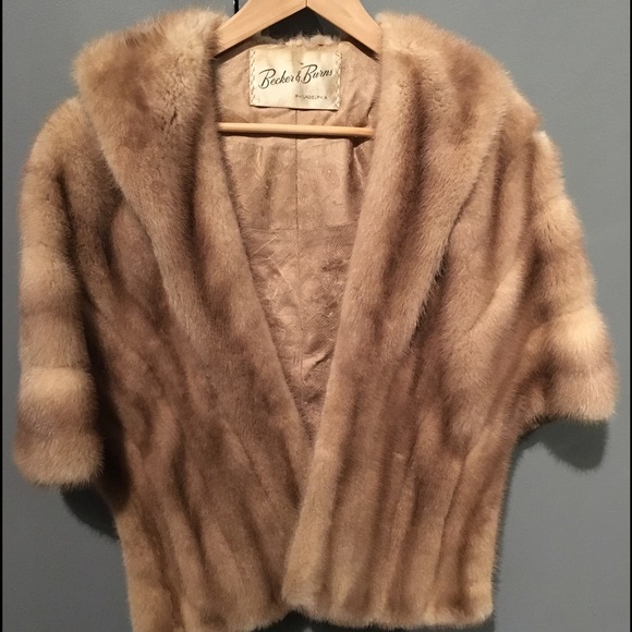 Vintage Mink Stole - Picture 1 of 3