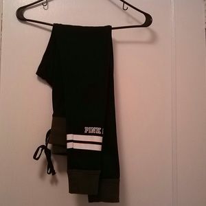 Olive green campus legging