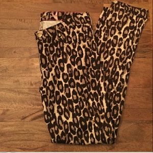 Kate Spade Leopard Jeans
