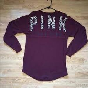 Burgundy leopard. Crew