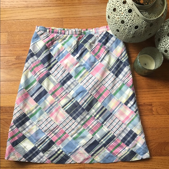 Brooks Brothers Madras skirt