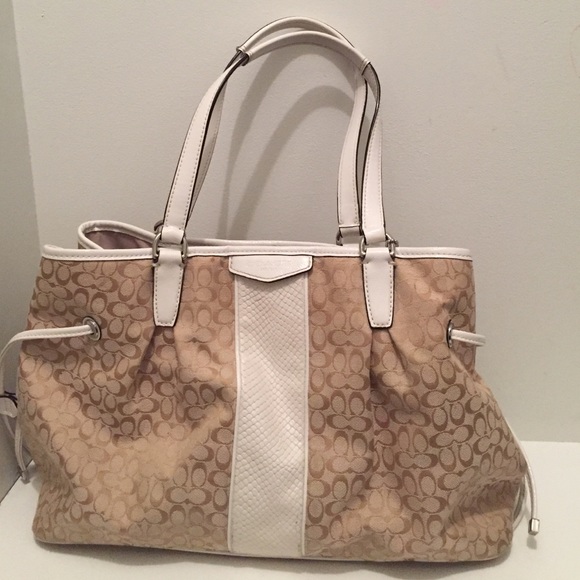 Large coach purse with free Vera Bradley wristlet