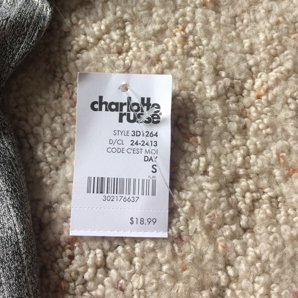 light grey asymmetrical dress - Picture 2 of 3