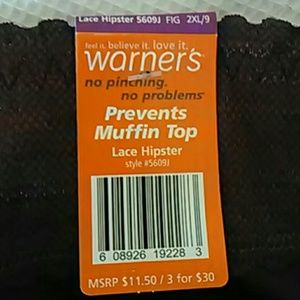 Warners Intimates & Sleepwear - No Pinch Plus Size Panties Bundle Pack Warners Intimates & Sleepwear - No Pinch Plus Size Panties Bundle Pack