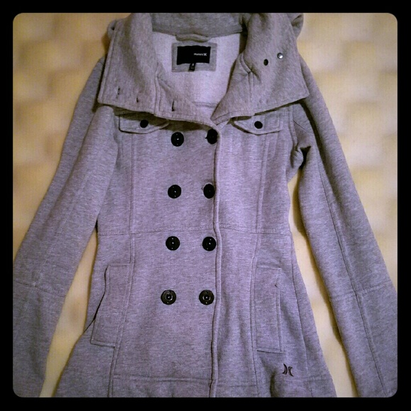 Small Hurley grey peacoat