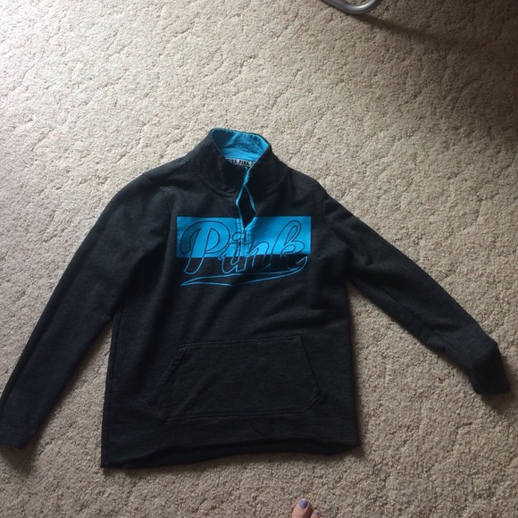 VS PINK QUARTER ZIP - Picture 1 of 1