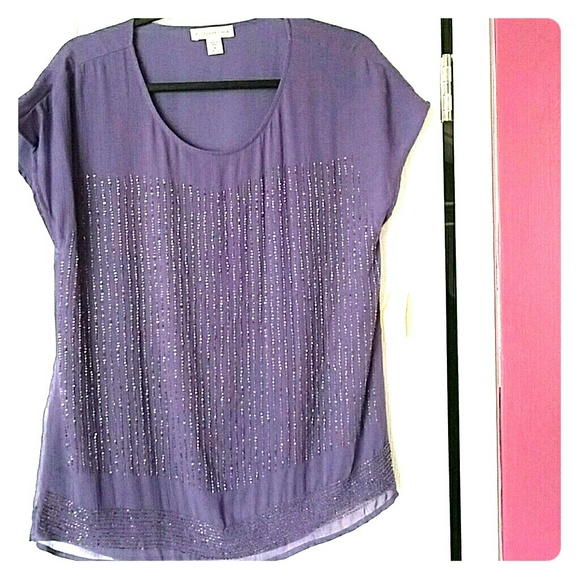 Coldwater creek Sequined top