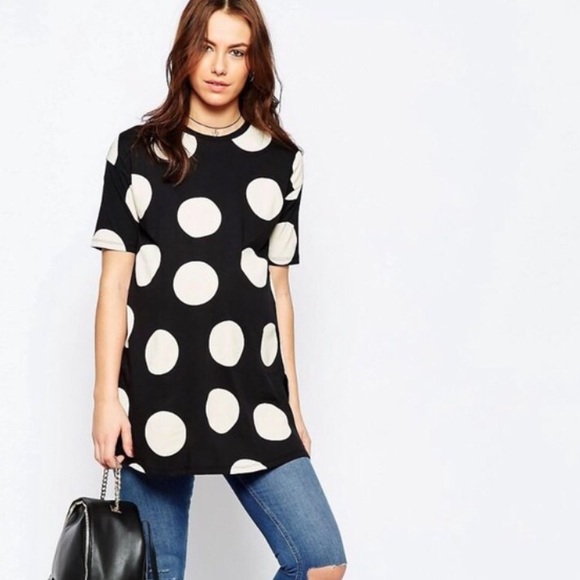 ASOS Polka-dot Maternity Top