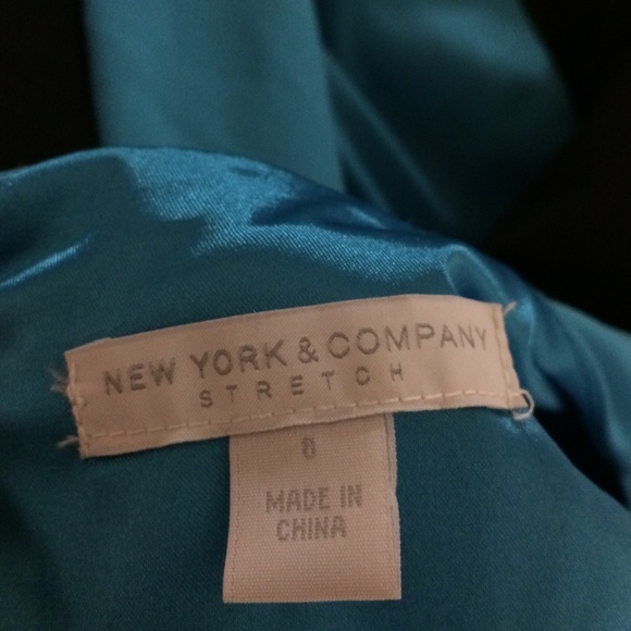 Blue black sleeveless dress - Picture 4 of 4