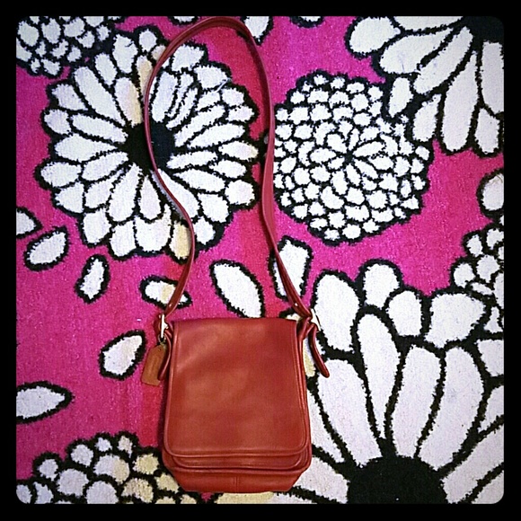 Coach Handbags - Red Coach Crossbody Coach Handbags - Red Coach Crossbody
