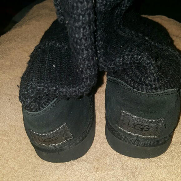 AUTHENTIC UGG CROCHET BOOTS - Picture 1 of 4