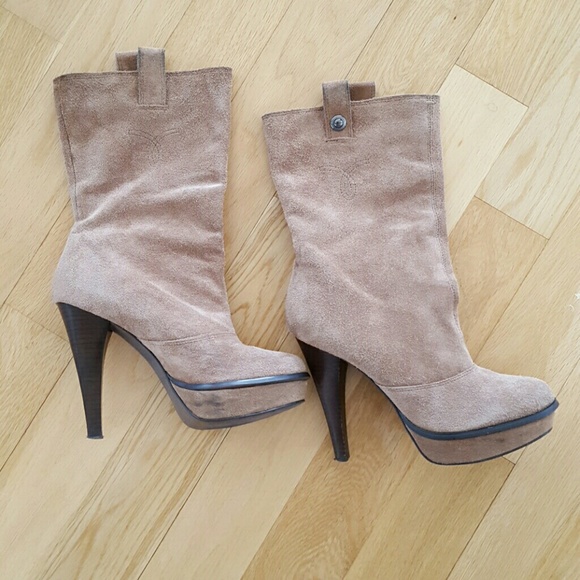 Sold - Calvin Klein Jeans Suede Boots
