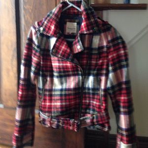 Plaid Wool Jacket