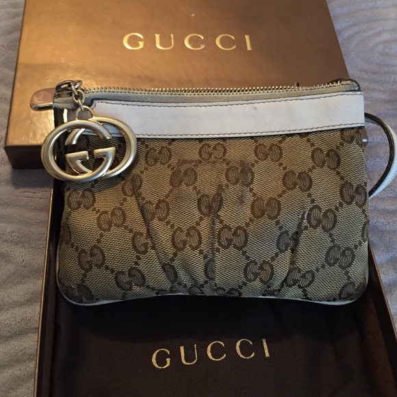Gucci cross body canvas monogram white beige - Picture 3 of 4