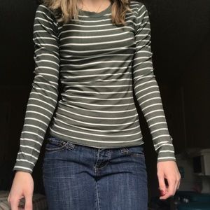 A cute but casual striped t-shirt