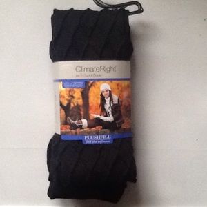 NEW CuddlDuds Sweater Tights