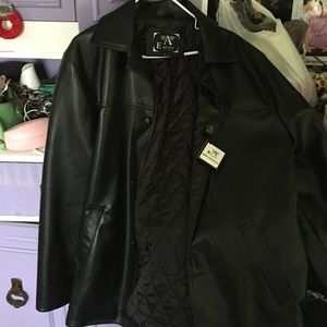 Leather cool jackets man n woman