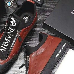 Brand new armani shoes size 10 men with bag