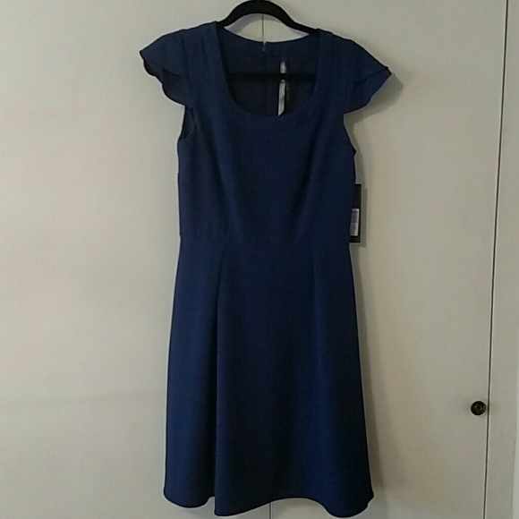 NWT Andrew Marc blue dress