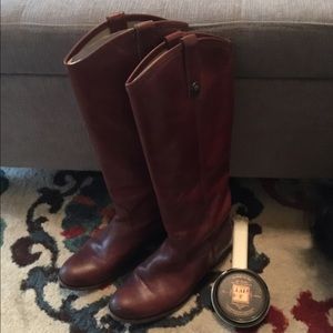 Frye Melissa Button Riding Boots