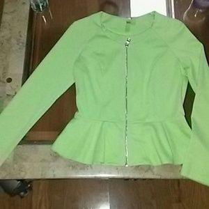 CLOSET CLOSING Peplum Jacket
